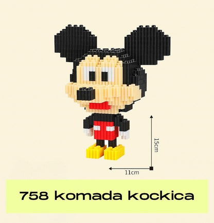 Mickey Mouse LEGO brick figure ideal for kreativnu igru i kolekciju