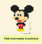 Mickey Mouse LEGO brick figure ideal for kreativnu igru i kolekciju