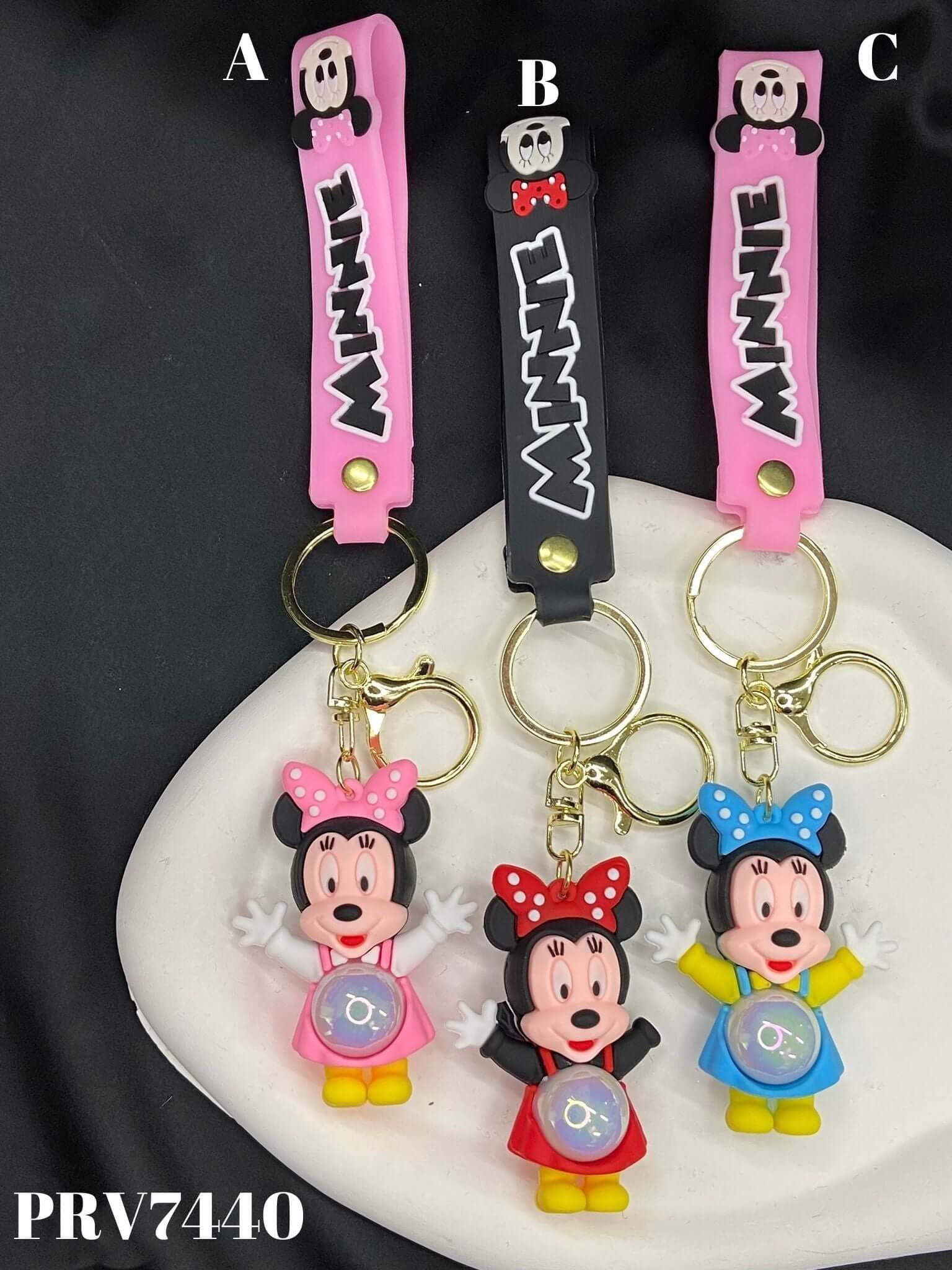 Minnie Mouse privjesak s šarenim trakama za ljubitelje Minnie Mouse