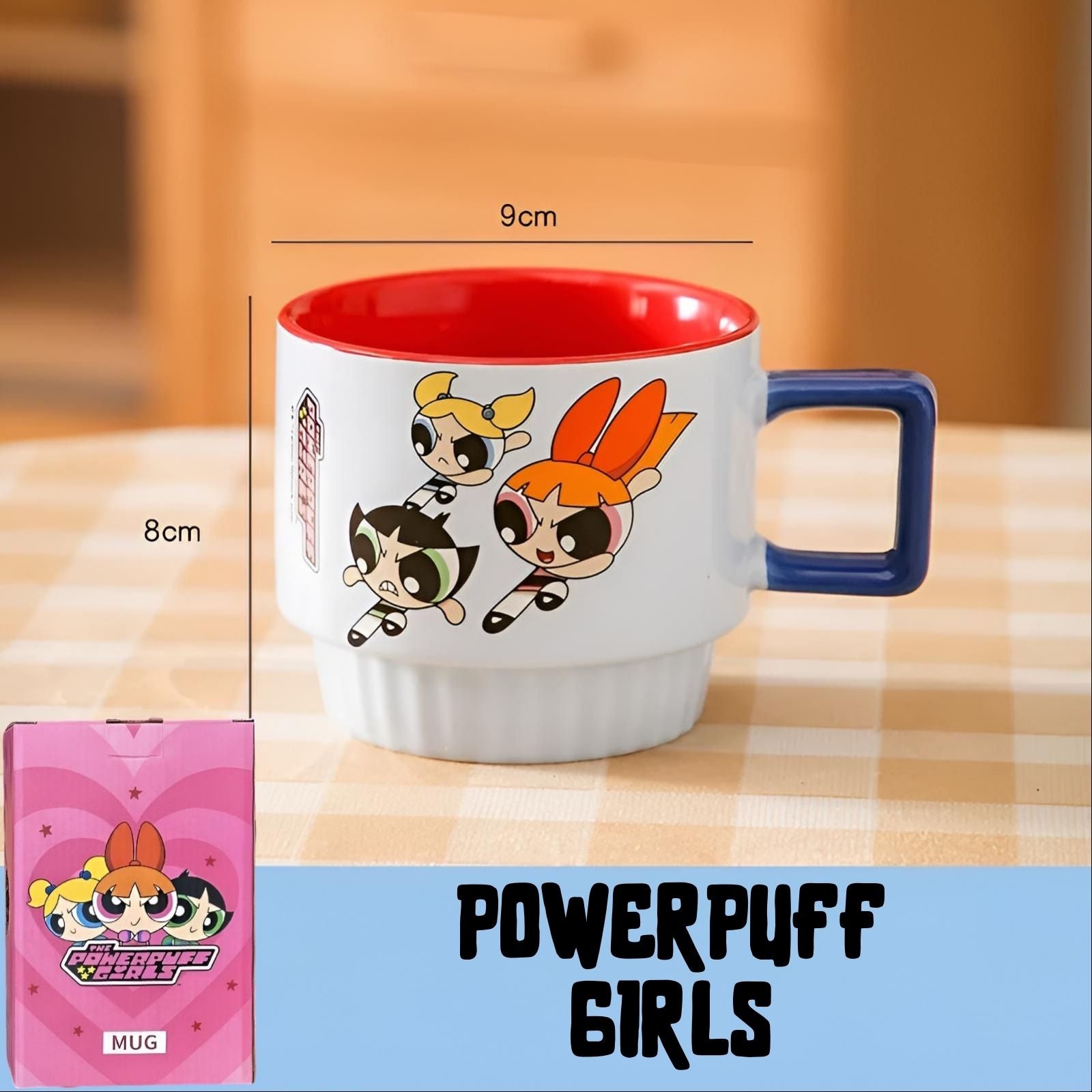 Powerpuff Girls šolja u miješanom dizajnu za ljubitelje animirane serije