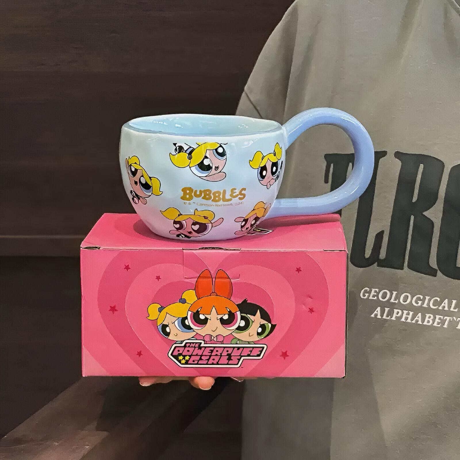 Powerpuff Girls šolja i kutija s likom Bubbles iz popularnog crtanog filma