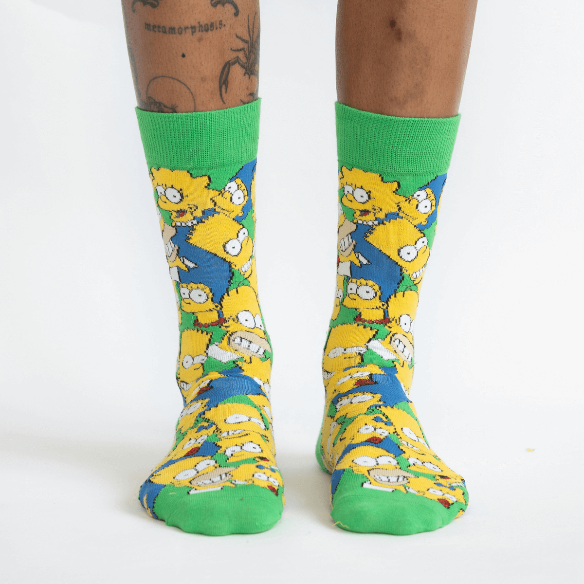 SIMPSONS Čarape s veselim crtanim likovima za ljubitelje serije