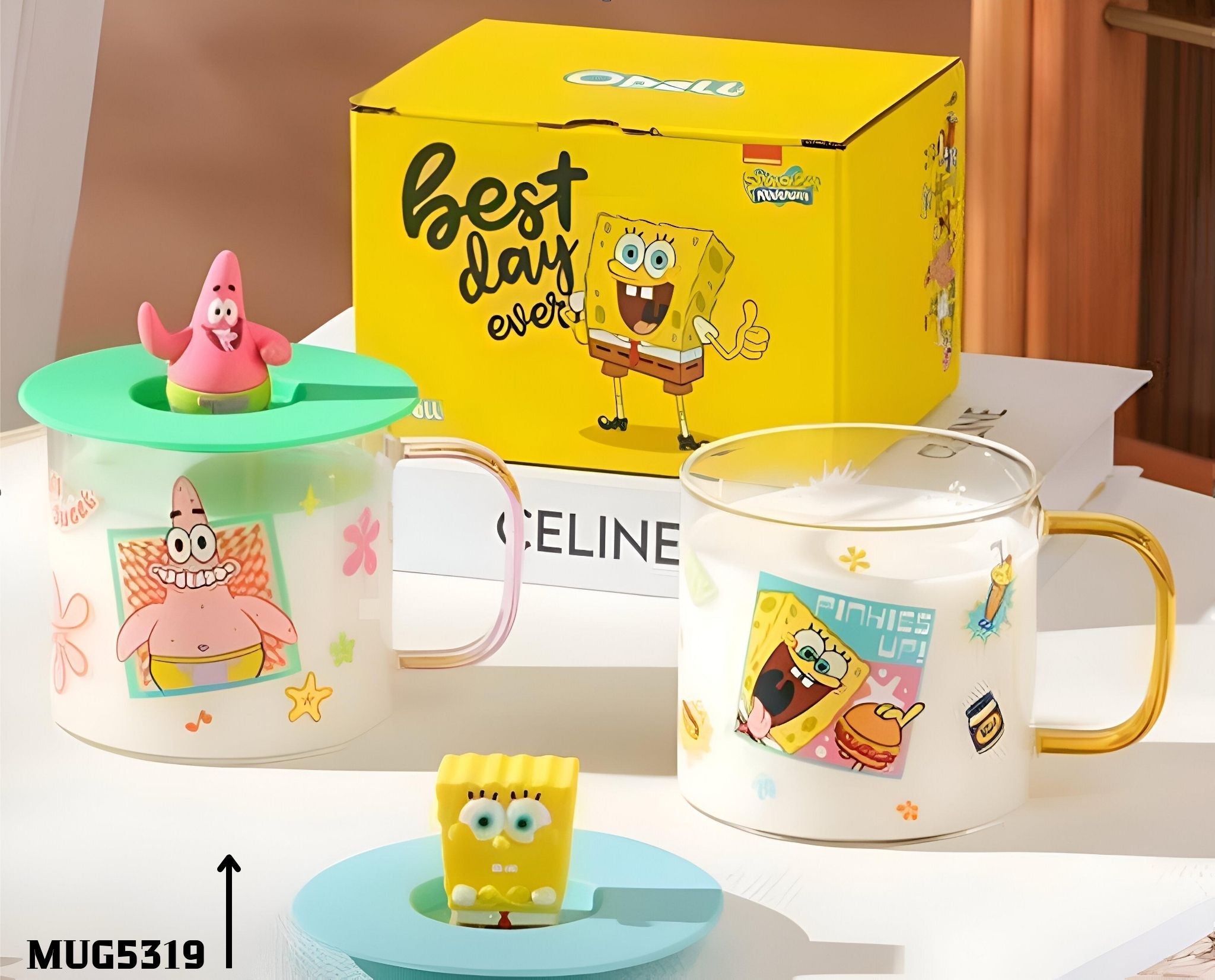 Patrick Star šolja sa kutijom, savršeni poklon za ljubitelje Spongeboba
