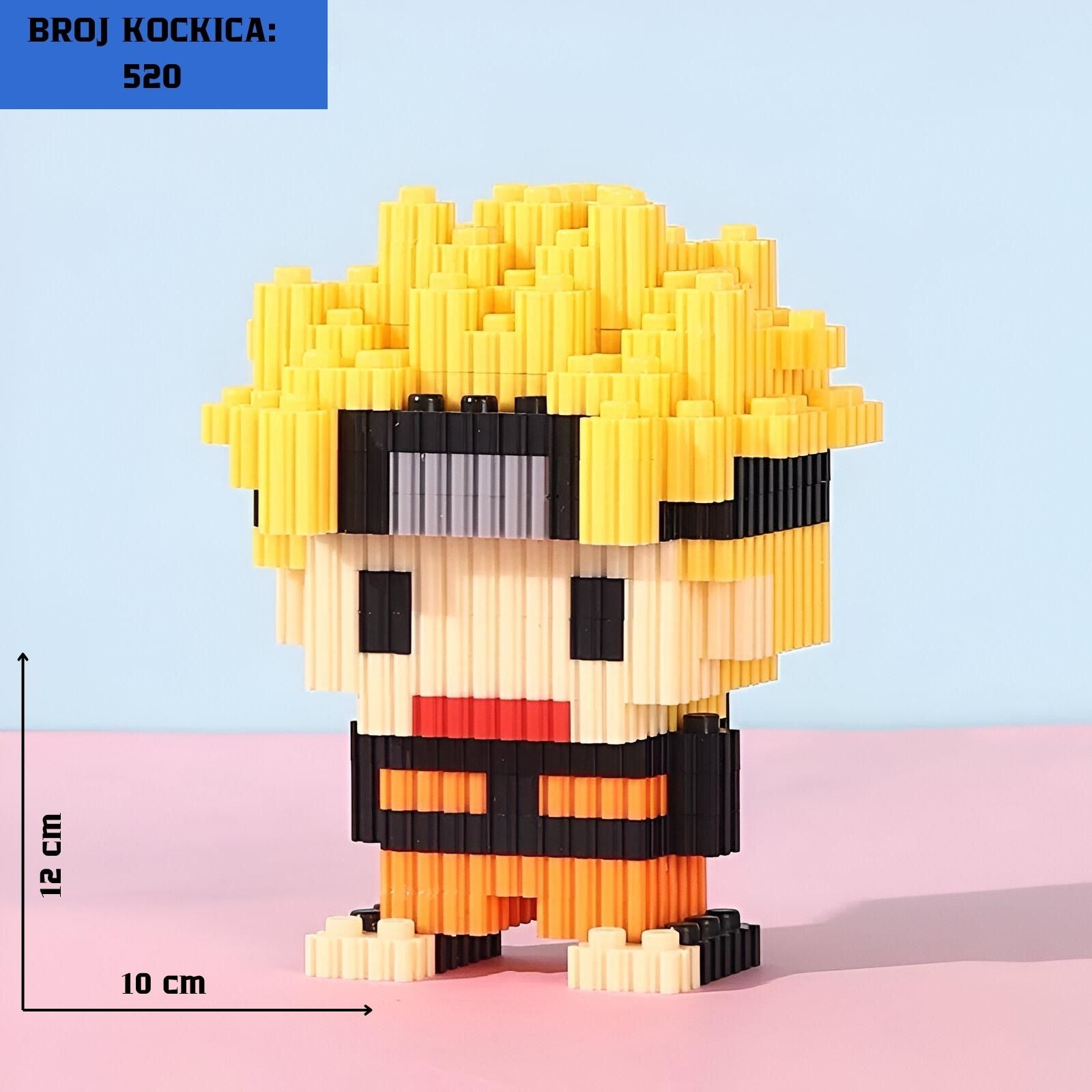 Naruto LEGO figura iz proizvoda NARUTO LEGO sa 520 kockica
