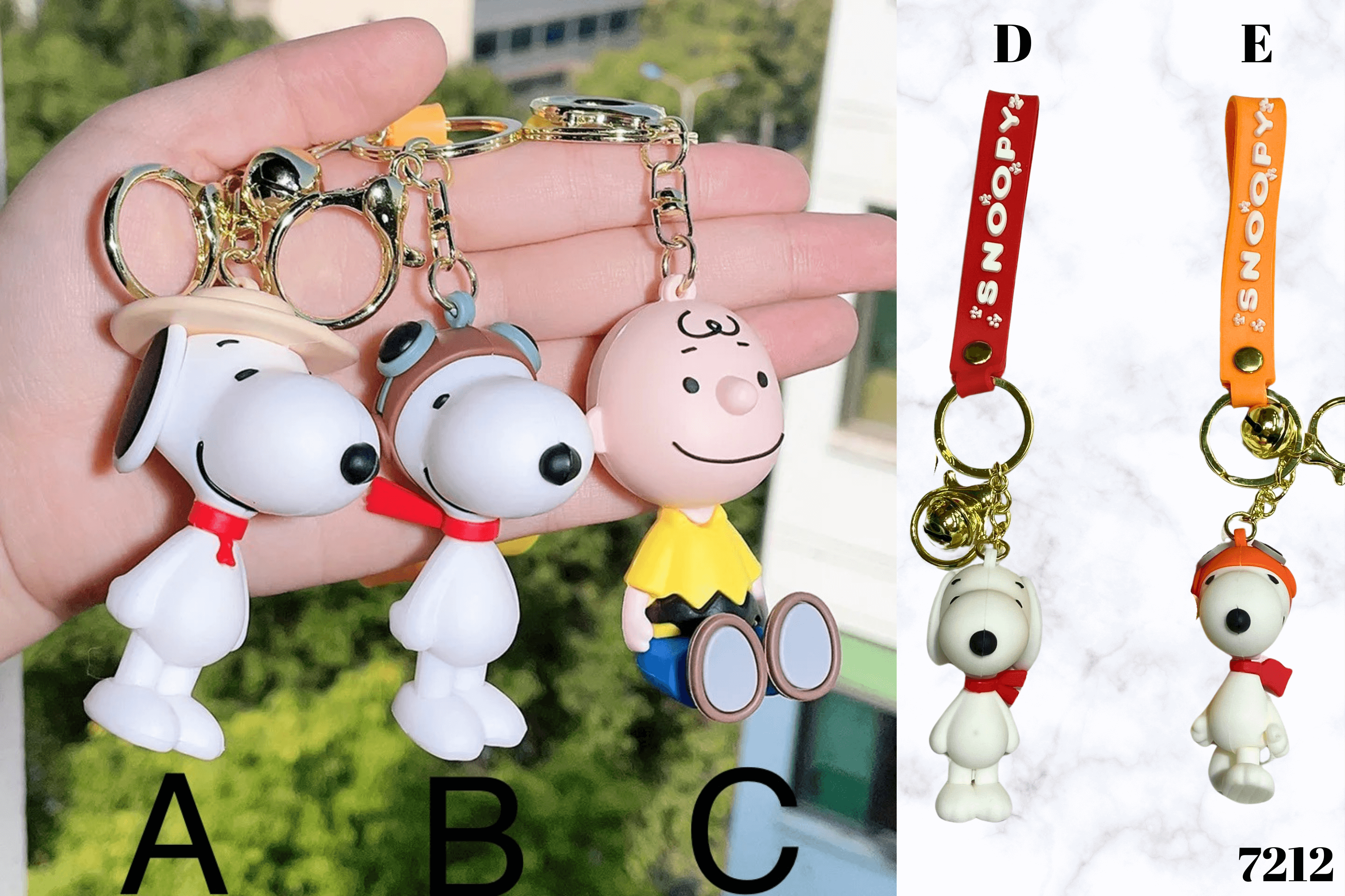 Snoopy i Charlie Brown privjesci za ključeve SNOOPY PRIVJESAK za ljubitelje crtića