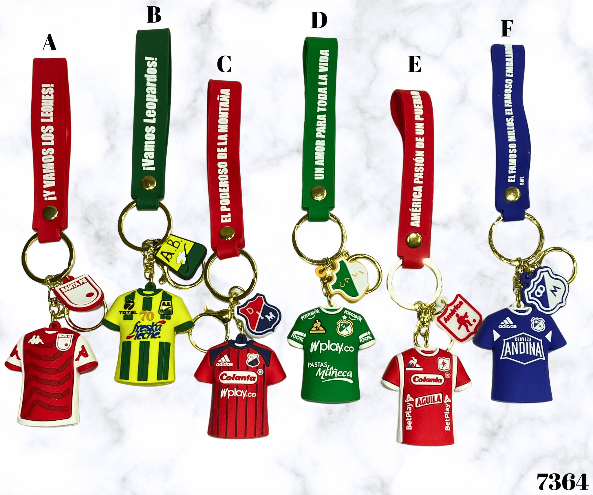Soccer jersey keychains iz FOOTBALL PRIVJESAK za ljubitelje nogometa
