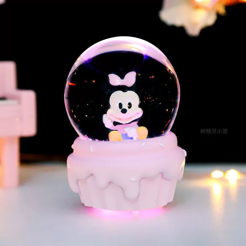 Osvijetljena Minnie Mouse ukrasna kugla dekorativna u Mickey Mouse Donald Duck dizajnu