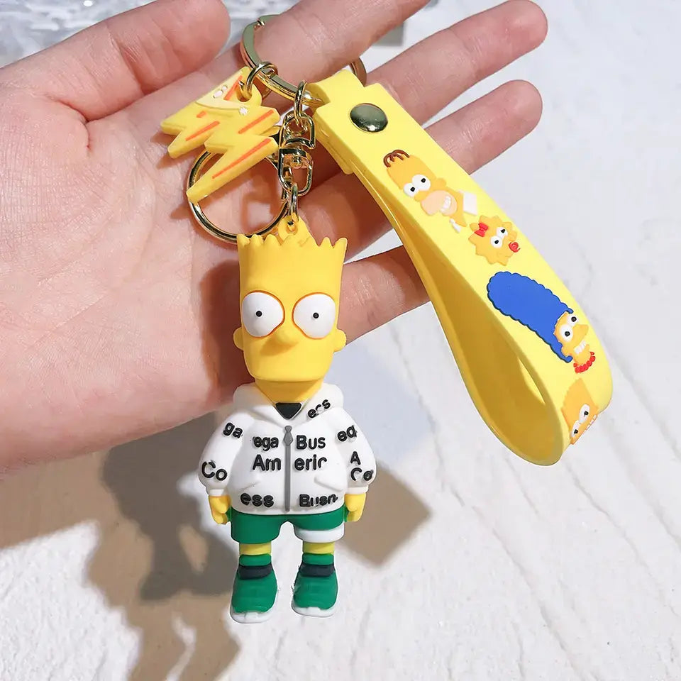 Bart Simpson privjesak s šarmom munje za ljubitelje serije The Simpsons