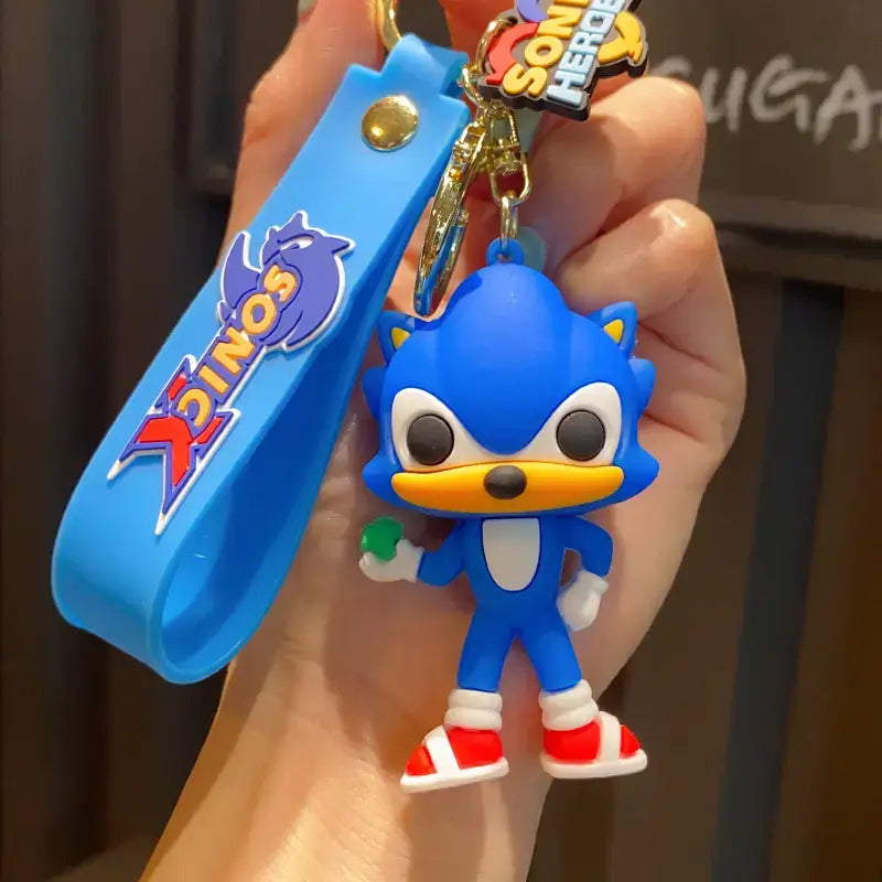 Sonic the Hedgehog privjesak za ključeve SONIC PRIVJESAK 4 u boji plavoj