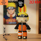 Pixelirana Naruto figurina od 8728 narančasto-crnih kockica s Uzumaki simbolom
