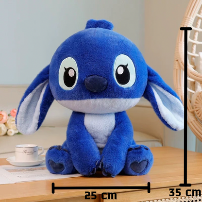 Plavi plišani Stitch jastuk, savršen kao dekorativni jastučić za svaki prostor
