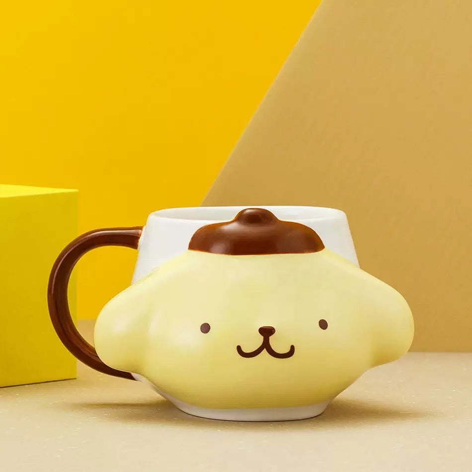 Purin keramička šolja s Pompompurin likom savršena za keramički set čajnik