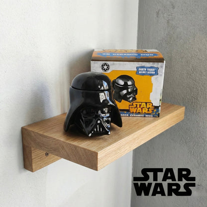 Darth Vader Star Wars keramička šolja s crnim i srebrnim akcentima