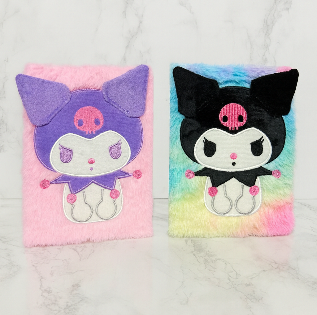 Ružičasti i ljubičasti kuromi rokovnik A5 Sanrio portfelj