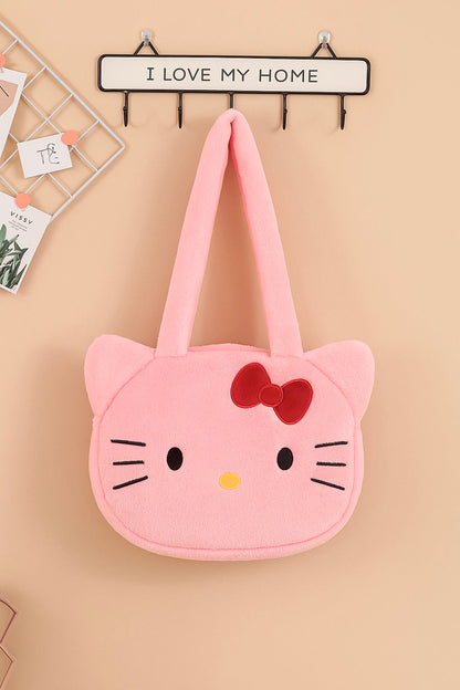 Pink Hello Kitty plišana torbica idealna za ljubitelje Hello Kitty plišana