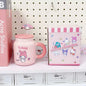 Ružičasta My Melody šolja sa slamkom i kutijom Sanrio likova
