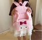 Pink plush My Melody ruksak idealan za ljubitelje plišanih torbica