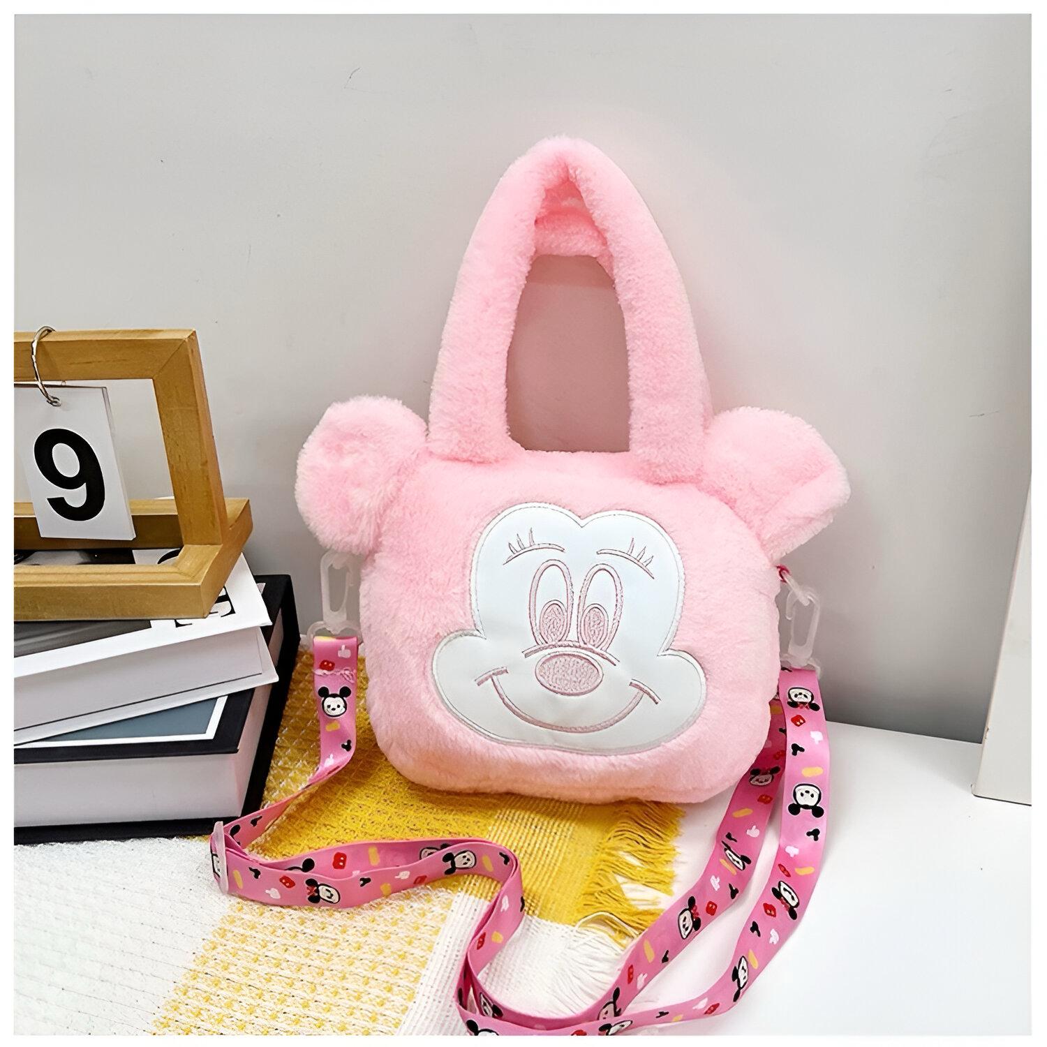 Ružičasta plišana torbica Minnie Mouse idealna za male obožavateljice
