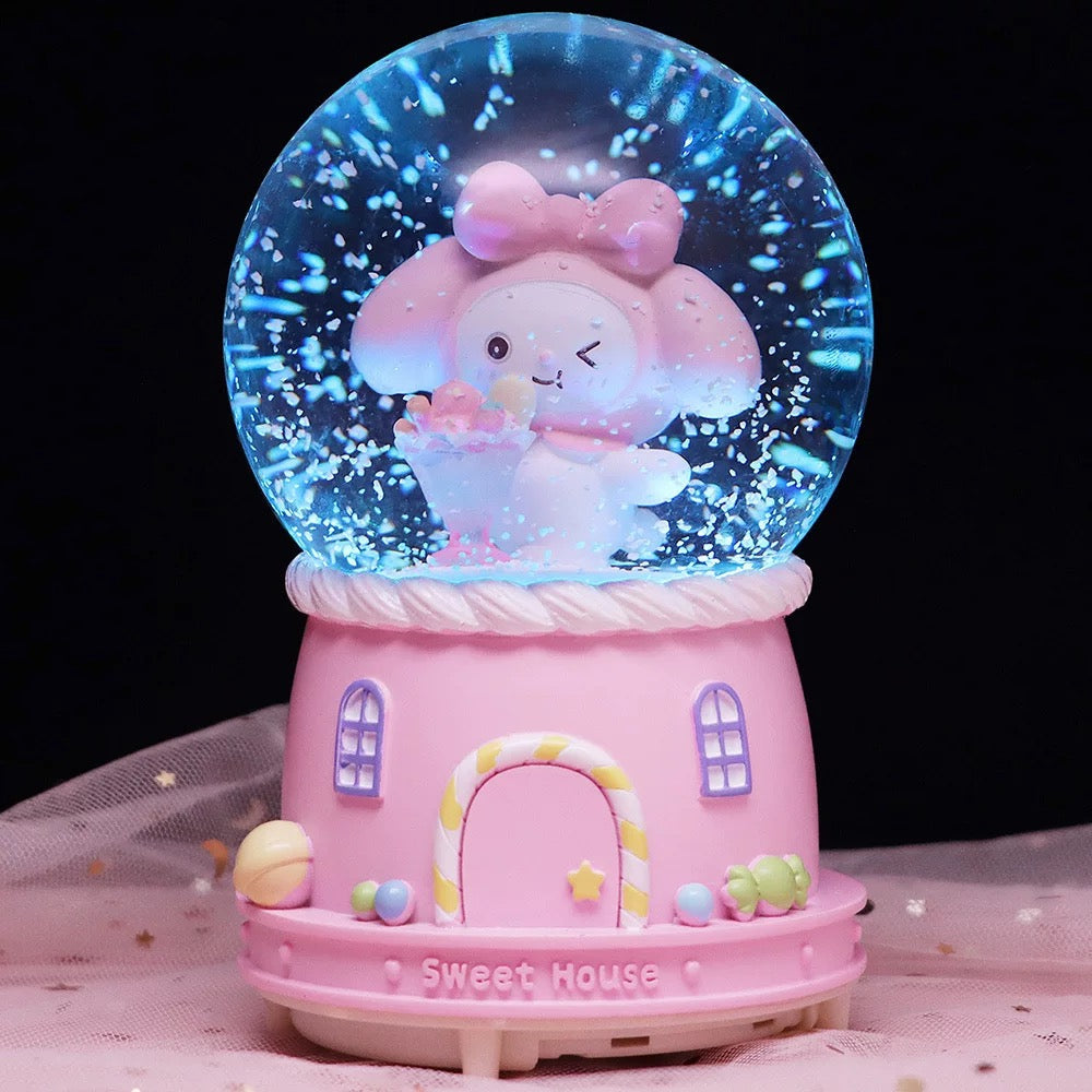 Roza ukrasna kugla dekorativna s crtanom osobom MY MELODY