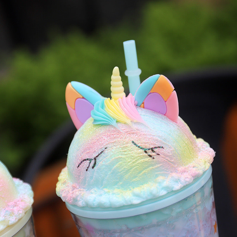 Unicorn-themed drinking cup from JEDNOROG FLAŠA, ideal for keramički set čajnik