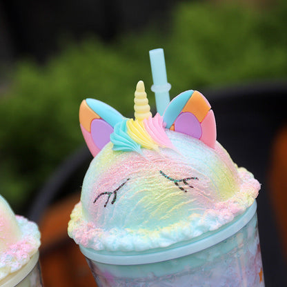 Unicorn-themed drinking cup from JEDNOROG FLAŠA, ideal for keramički set čajnik