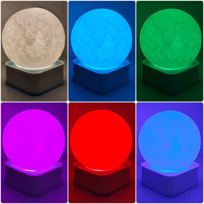 Color-changing SHAKE MOON LAMPA 12cm, ideal za opuštanje i atmosferu