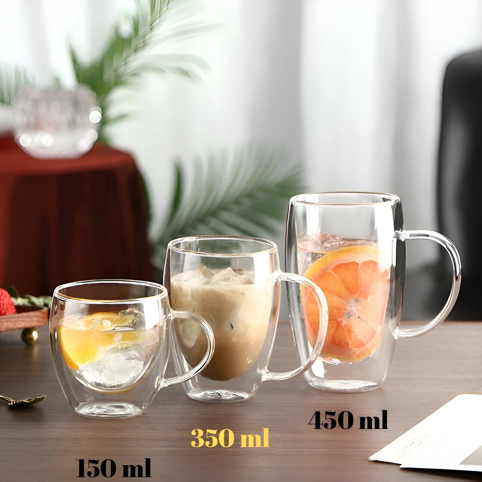Set čaša s dvostrukim dnom i ručkama, 150-450ml, Classic Šolja 350ml