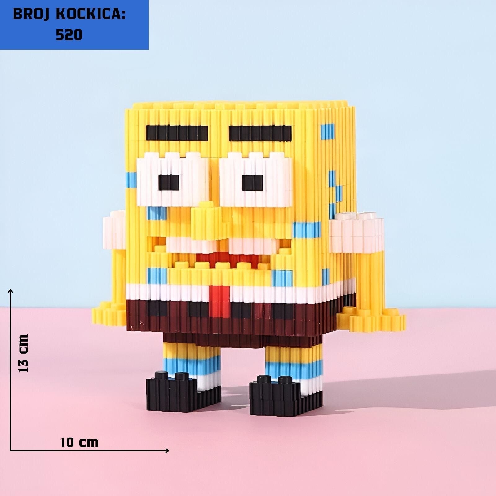 SpongeBob SquarePants LEGO figura od 530 kockica za izgradnju i igru