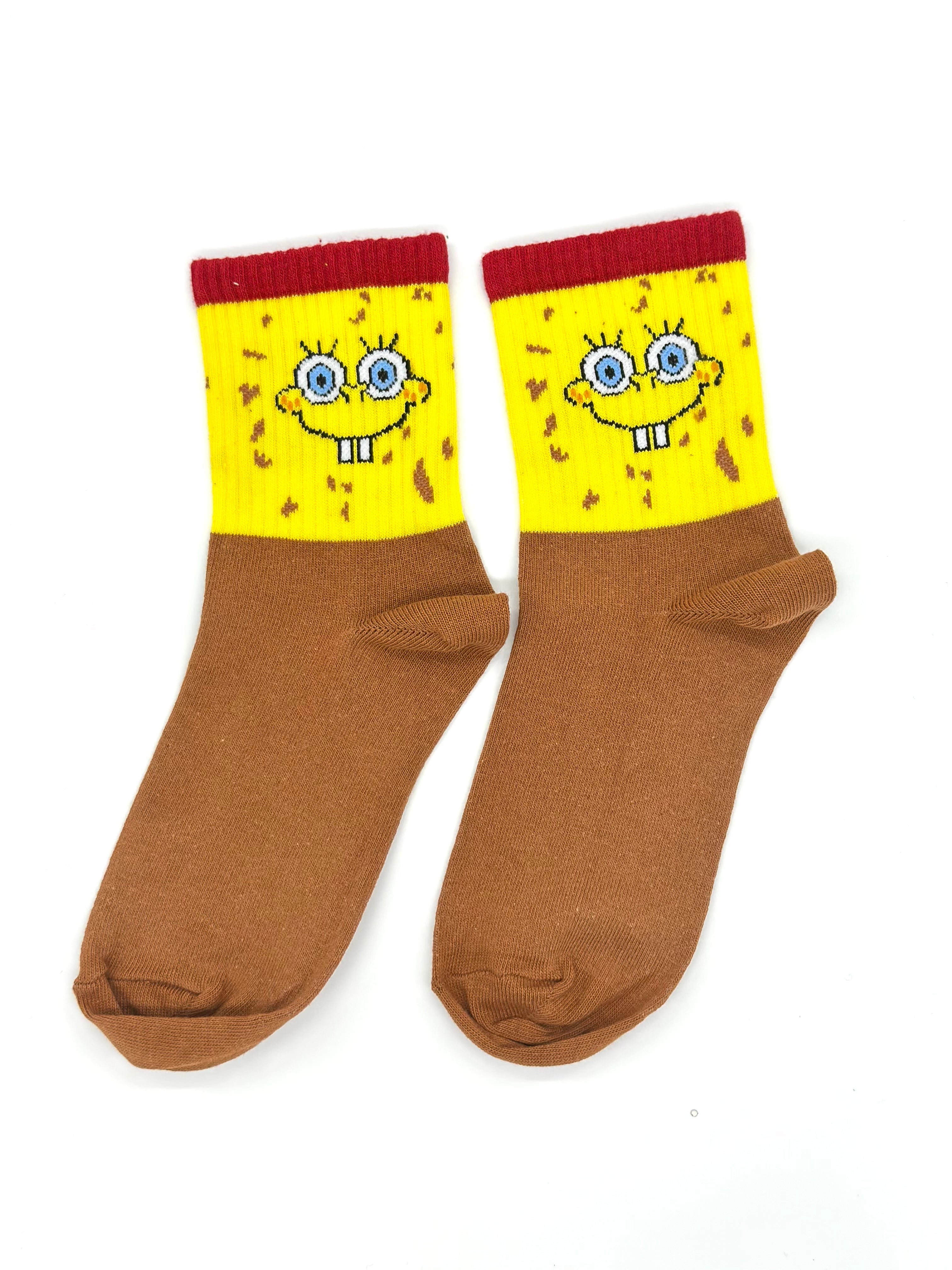 SpongeBob Čarape s veselim dizajnom omiljenog lika iz crtića