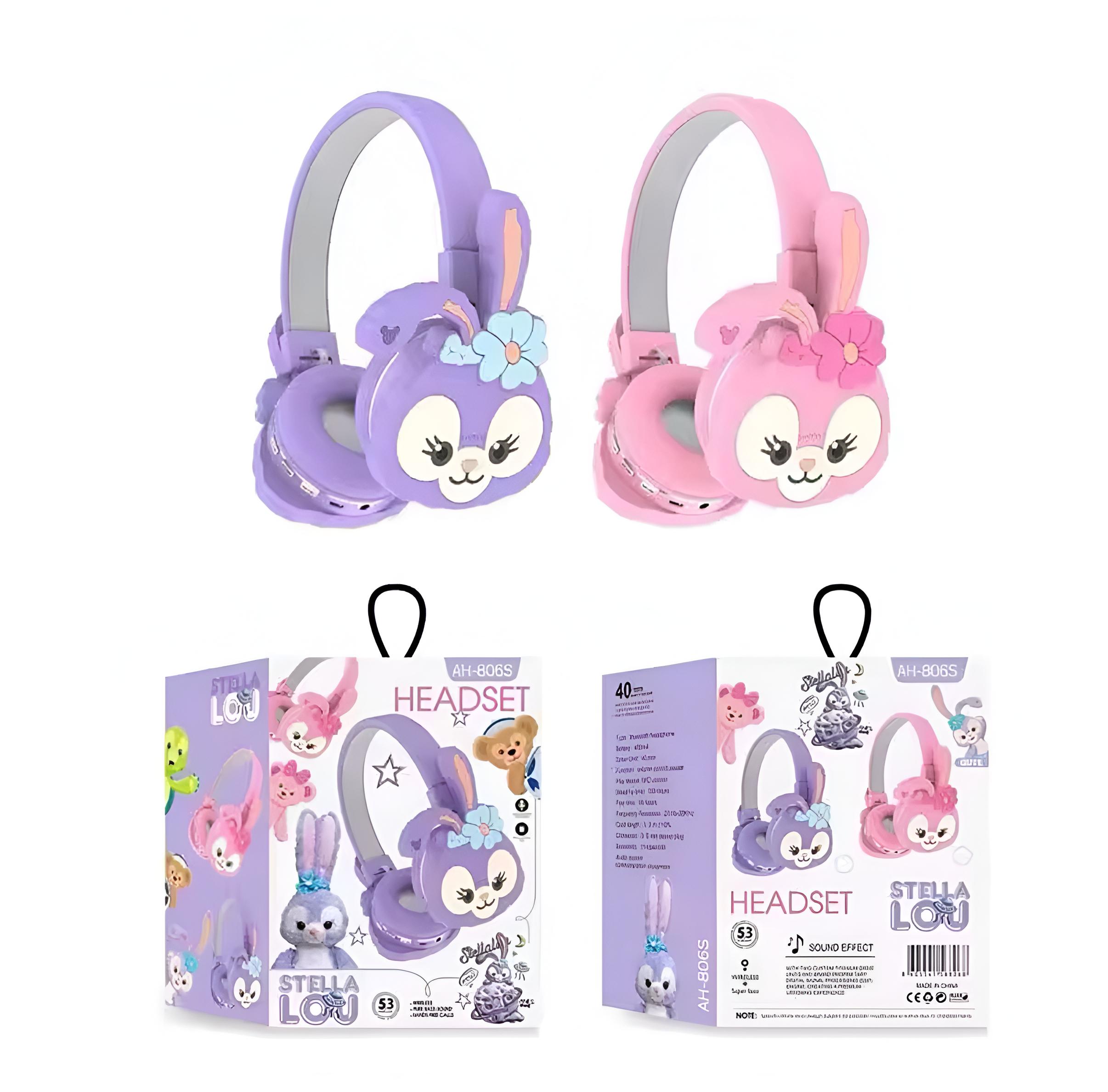 Stella Lou slušalice u ljubičastoj boji i originalno pakiranje