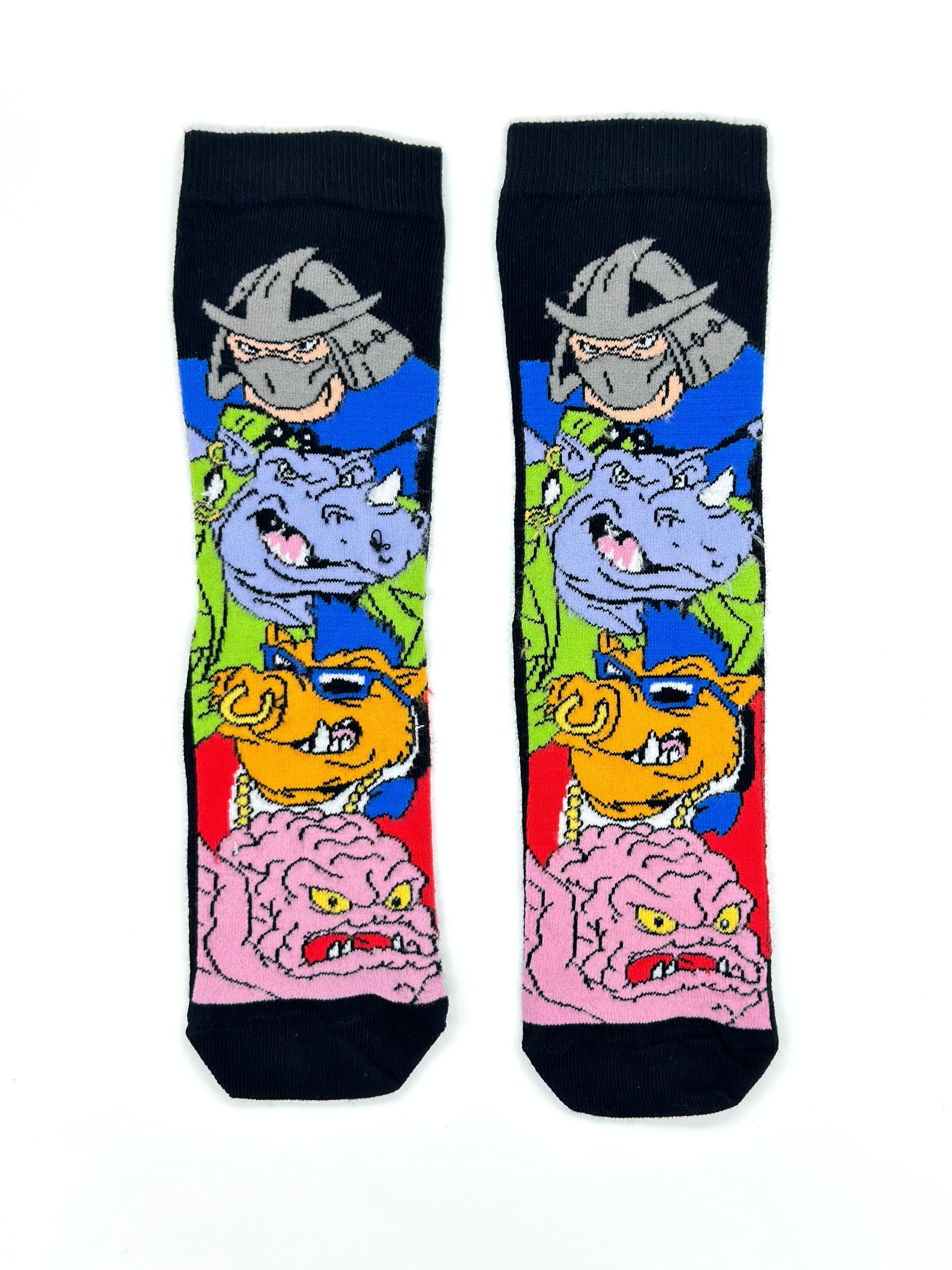 Ninja Turtles čarape sa popularnim likovima iz crtića za obožavatelje