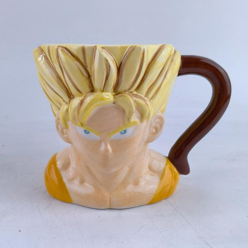 Goku keramička šolja iz Dragon Ball Z za vaš keramički set čajnik