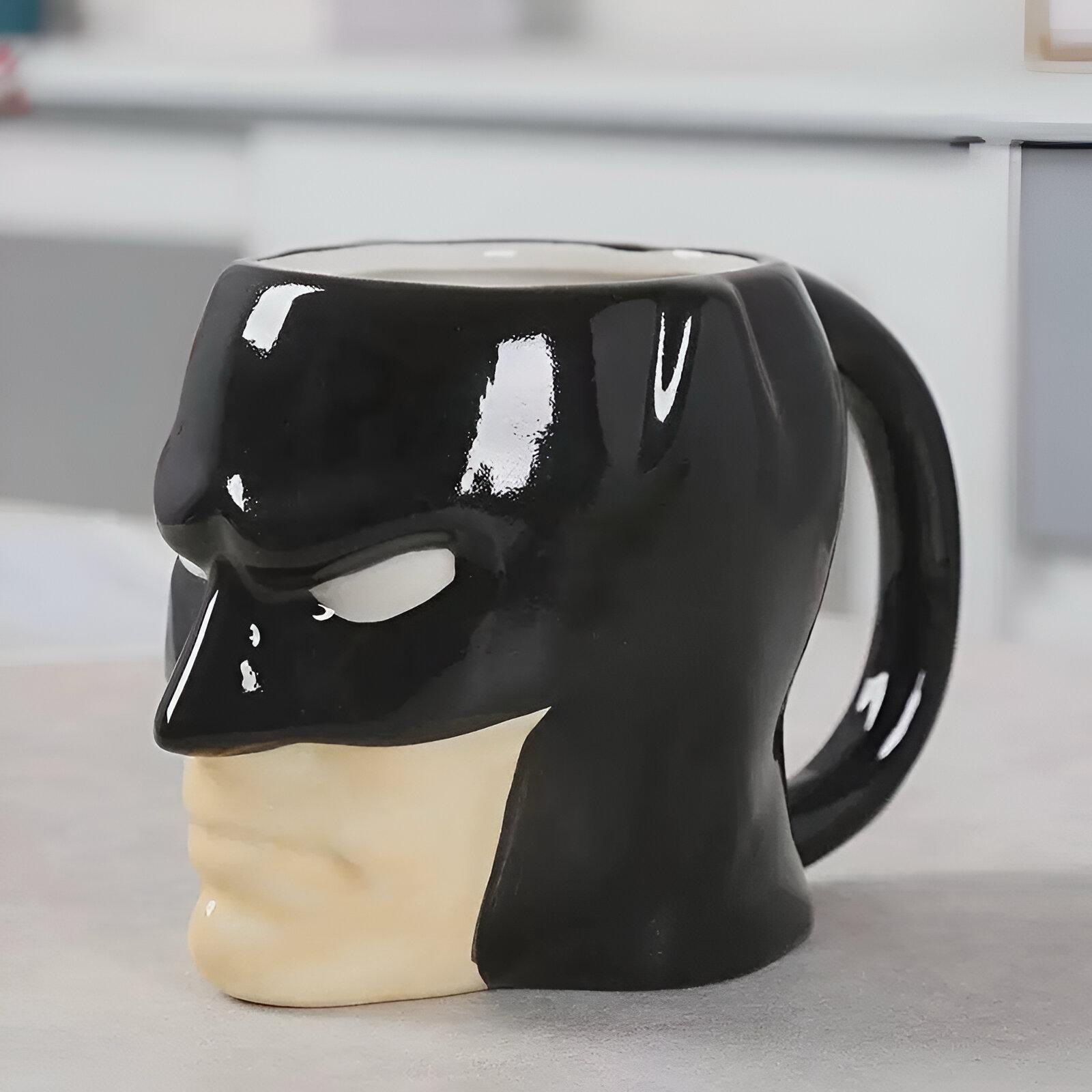Batman keramička šolja u obliku Batmana za ljubitelje stripova i kave