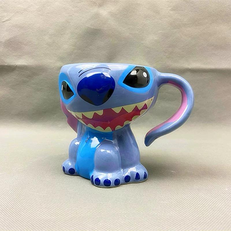 Stitch keramička šolja u obliku Stitča, idealna za ljubitelje crtanih junaka