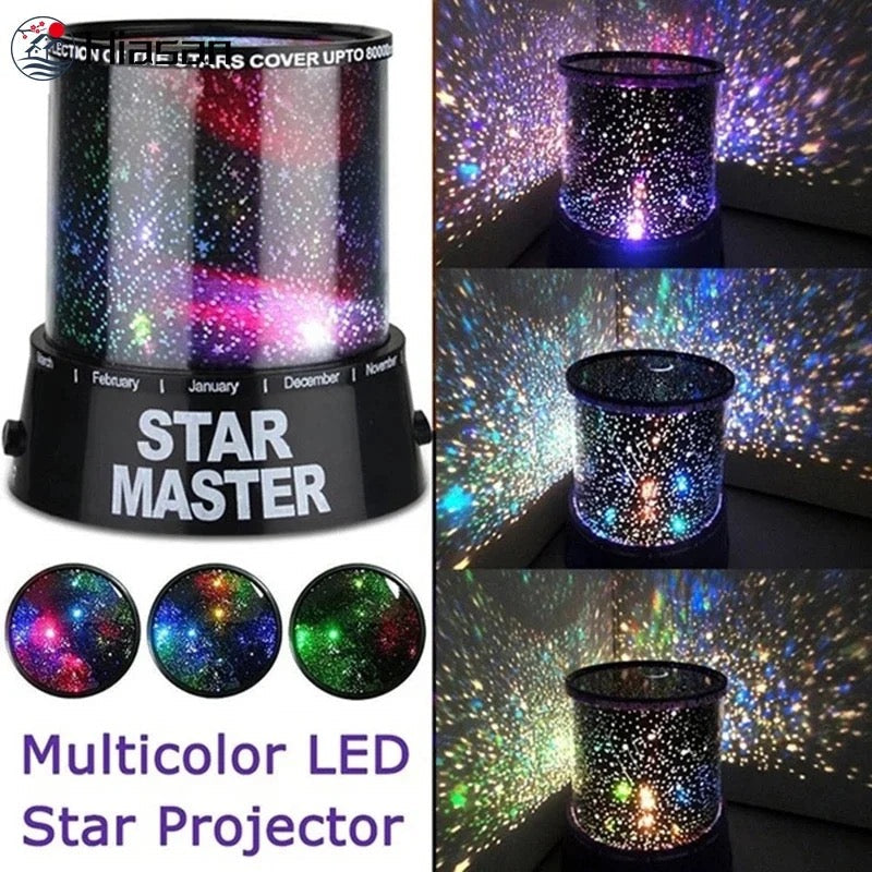 Multikolorni LED projektor zvijezda STAR MASTER SKY LAMPA za stvaranje ambijenta