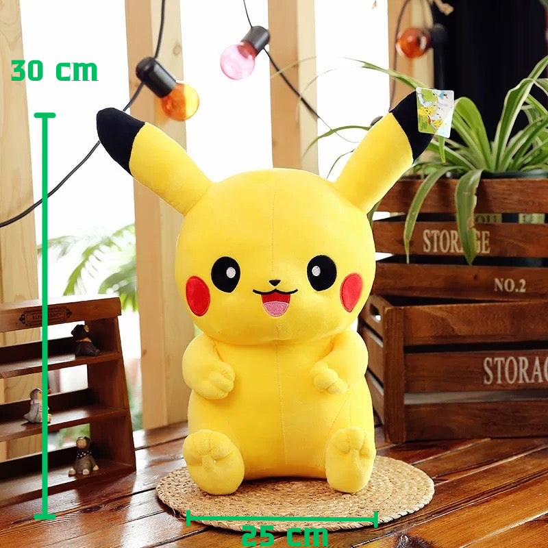 Žuti Pikachu plišani jastuk savršeni dodatak za dekorativne jastuke ukrasne