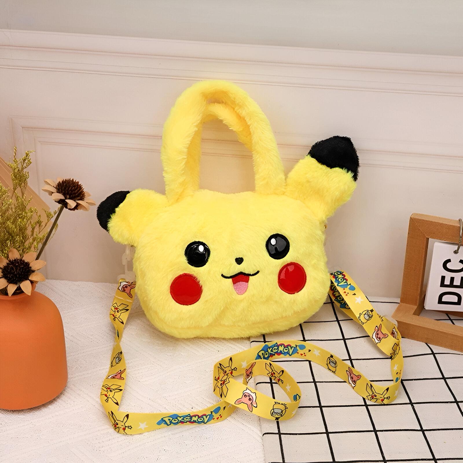Žuta Pikachu plush torbica pod nazivom PIKACHU TORBICA
