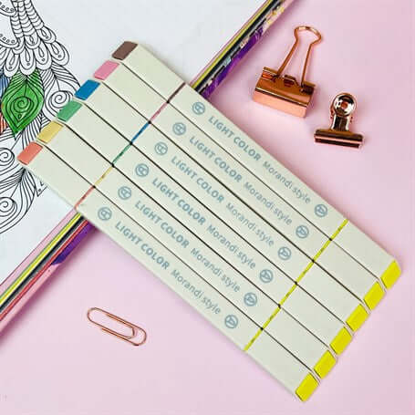 Set pastelnos tintnih markera 2 SIDE MORANDI, 6 komada, šareno pakiranje